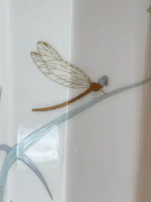 Rosenthal - Art Deco Dragonfly vaas ontworpen door Tapio Wirkkala kopen? Bied vanaf 45!