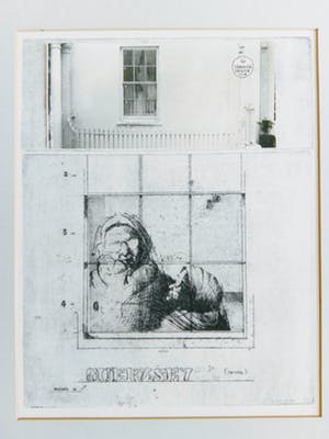 Rolf Weijburg - Ets met gemengde techniek uit 1980. kopen? Bied vanaf 50!