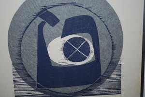 Henny Visch - Bescherming (Teth) - houtsnede op rijstpapier kopen? Bied vanaf 40!