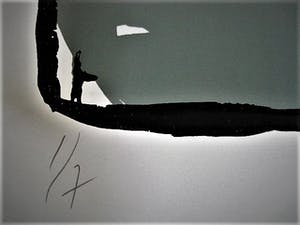 Arend Slotboom - gesigneerde erotische Zeefdruk - Dame Full Frontal - Zeer kleine oplage van 7 Ex kopen? Bied vanaf 20!