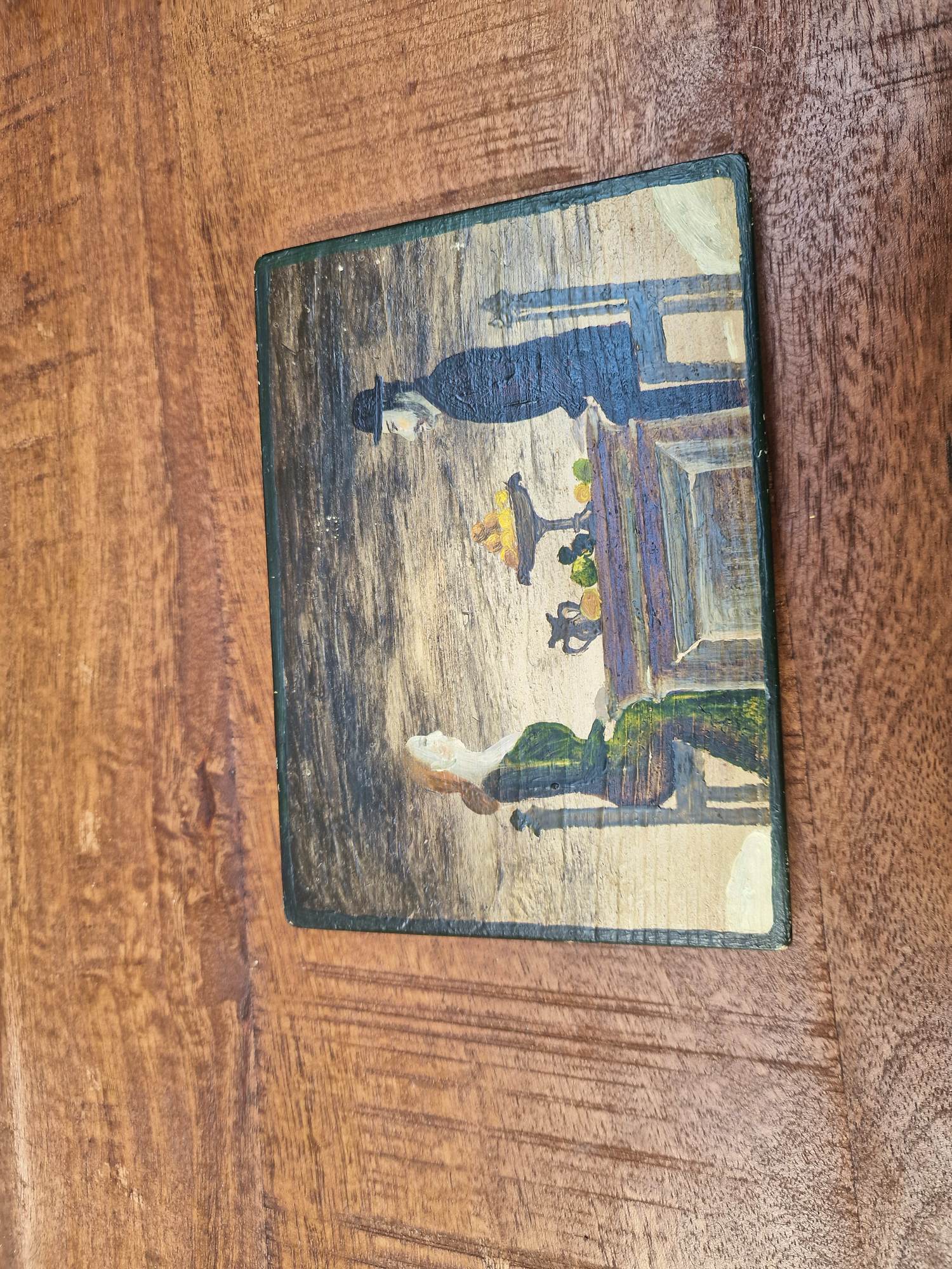 Maria Anto - Man en vrouw aan tafel verkocht voor € 250!