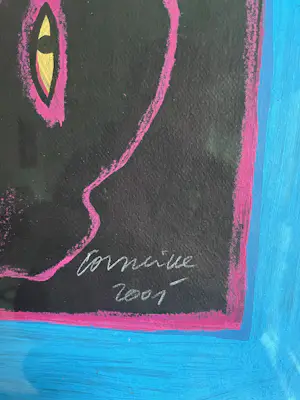 Corneille - CORNEILLE ZEEFDRUK (groot, ingelijst) kopen? Bied vanaf 275!