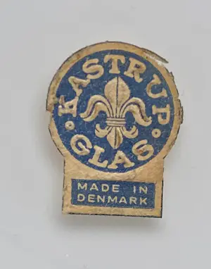 Jacob Eiler Bang - Opaline Fles met teak dop - voor Kastrup kopen? Bied vanaf 85!