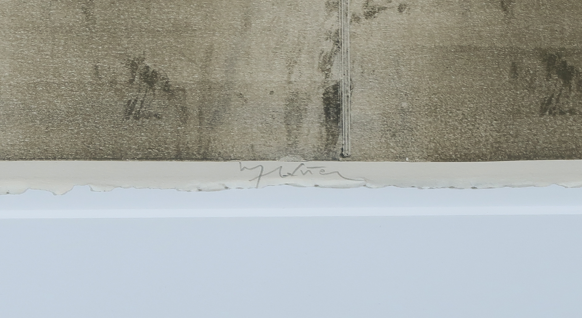 Miguel Ybanez - Ets, Zonder titel - Ingelijst (Groot) kopen? Bied vanaf 150!