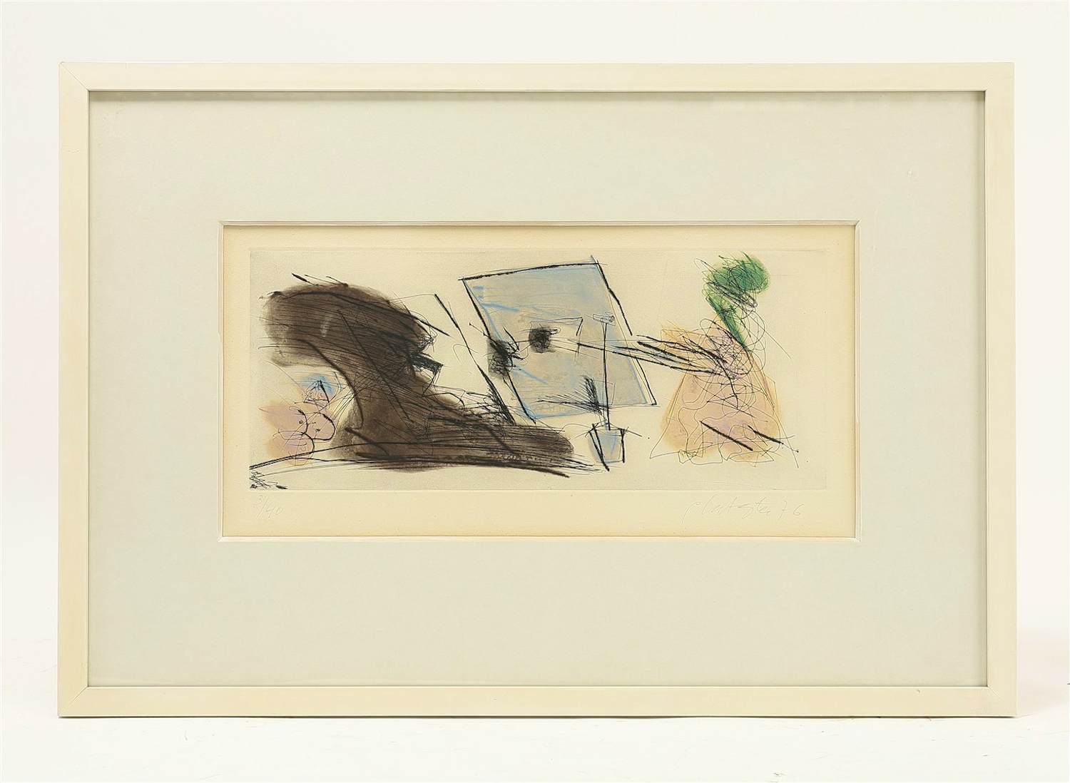 Ger Lataster - Abstracte voorstelling kopen? Bied vanaf 50!