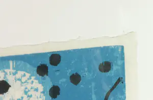 Jef Diederen - Houtsnede, Abstracte compositie - Ingelijst (Groot) kopen? Bied vanaf 80!