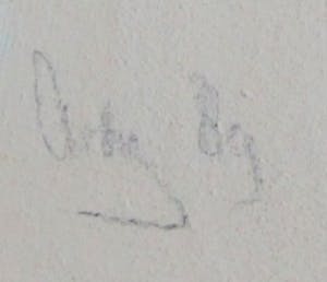 Arty Grimm - Ingelijste acryl op board - 1989 kopen? Bied vanaf 250!