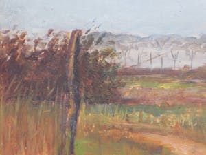 Frederika Broeksmit - Hollands landschap met molen - Marouflé kopen? Bied vanaf 70!