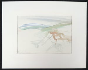 Wim de Bruin - Aquarel op papier, Bretagne kopen? Bied vanaf 1!