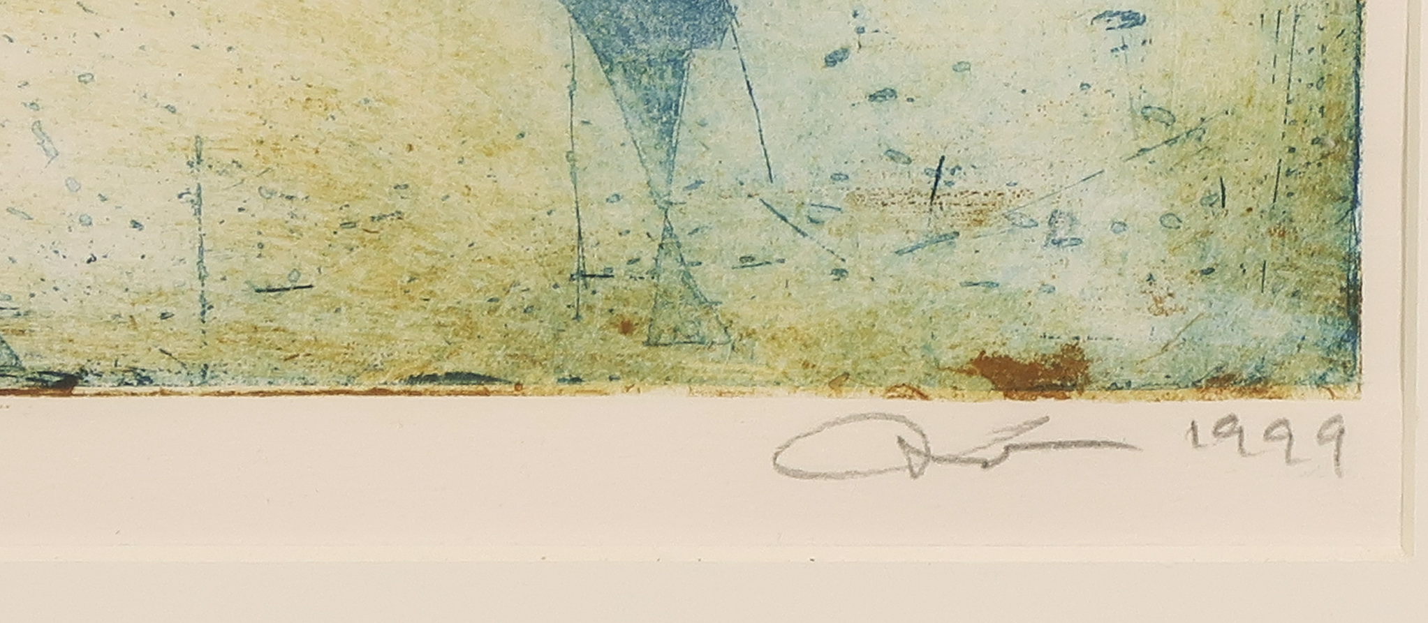 Rien Bakker - Ets en aquatint, Zonder titel - Ingelijst kopen? Bied vanaf 20!