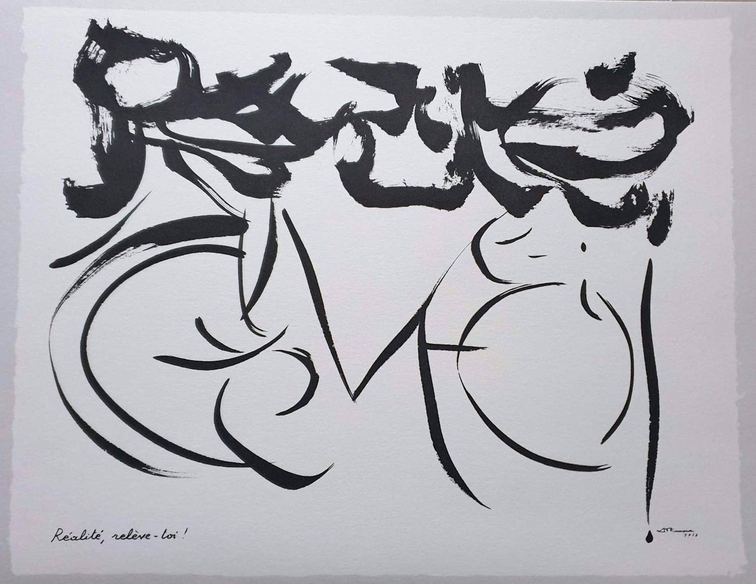 Christian Dotremont - Réalité relève-toi verkocht voor € 140!