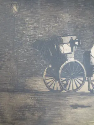 Willem Witsen - Rijtuig onder Waterloo Bridge Londen 1890 kopen? Bied vanaf 250!