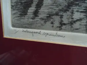 Hendrikus Roodenburg - Grafiek - Dalempoort Gorinchem kopen? Bied vanaf 75!