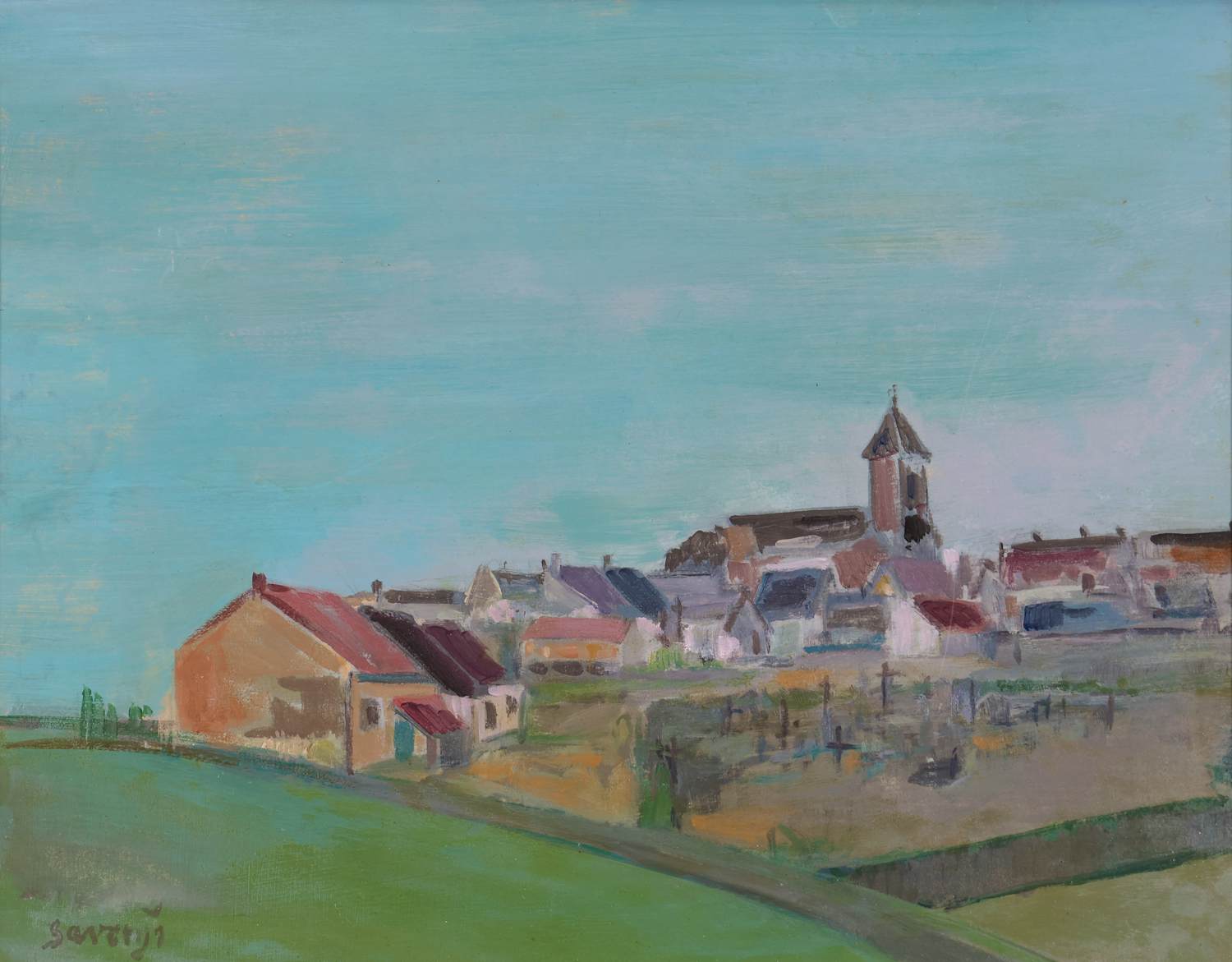 Albert Saverys - Landschap kopen? Bied vanaf 2000!