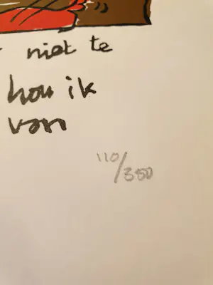 Herman Brood - Botje voor de Hond - nr 110/350 kopen? Bied vanaf 55!