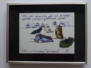 Herman Brood - gekleurde auto's kopen? Bied vanaf 220!