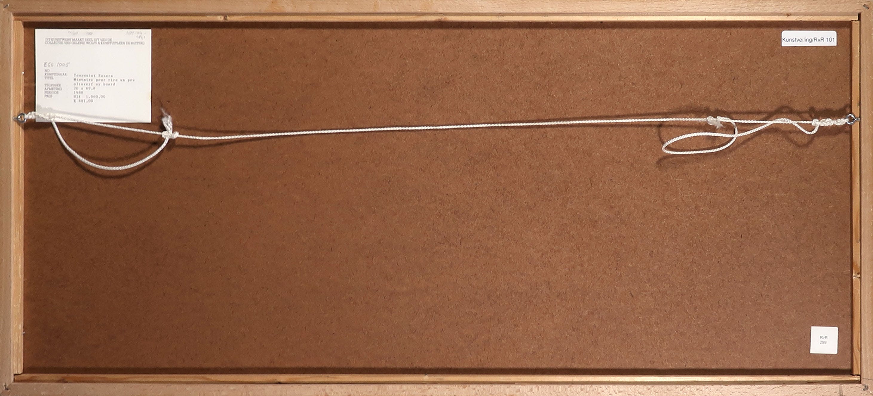 Toussaint Essers - Gemengde techniek op papier, Histoire pour rire un peu (Ingelijst) kopen? Bied vanaf 100!