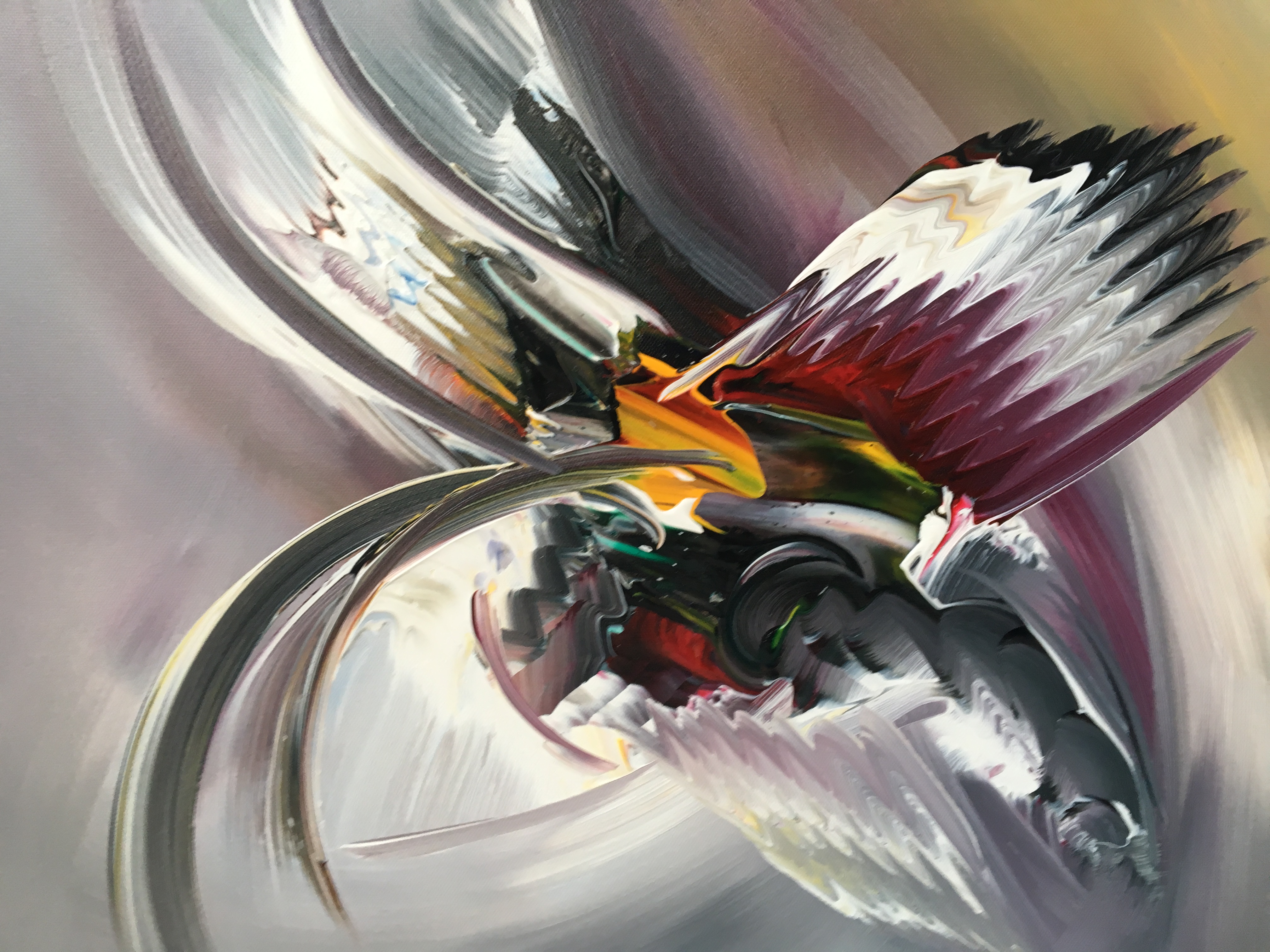 Gena Genadyj - Abstract “ In flight “ kopen? Bied vanaf 35!