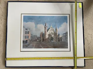 Leo Wisselink - Binnenhof 'Ridderzaal'. kaufen? Bieten Sie von 100!