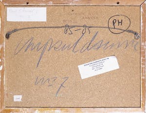 Christiaan Paul Damste - Collage van (beschilderd) hout, Nr. 7 - Ingelijst kopen? Bied vanaf 250!