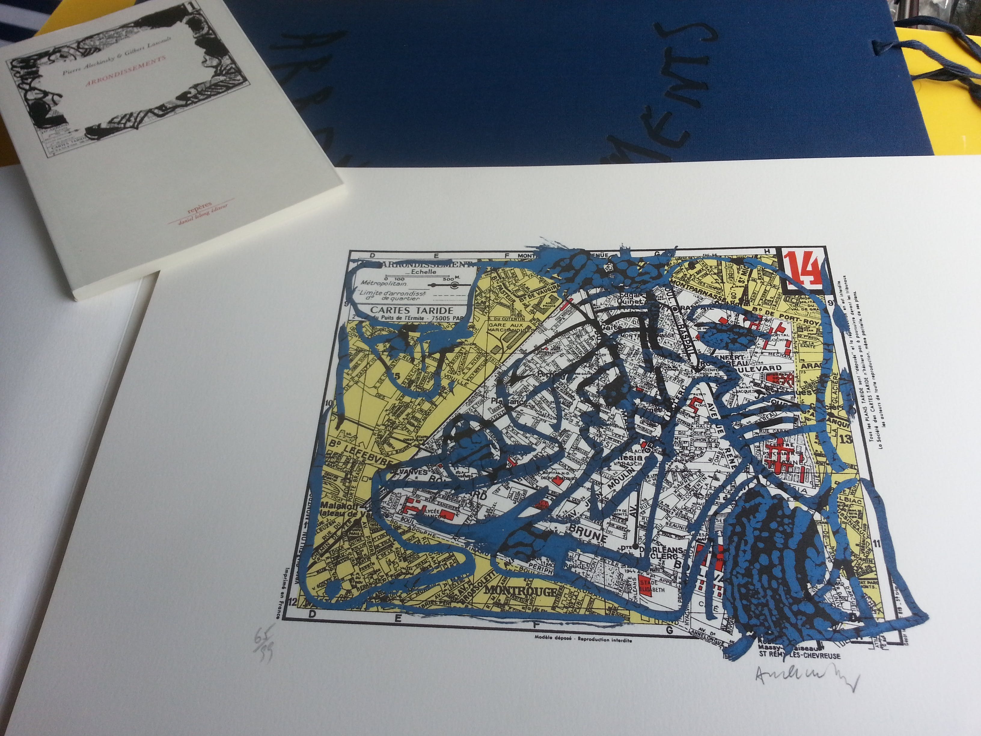 Pierre Alechinsky - XIVème arrondissement. kopen? Bied vanaf 450!