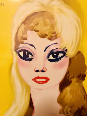 Kees van Dongen - litho brigitte bardot in goudgekleurde houten lijst kopen? Bied vanaf 650!