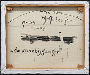 The van Bergen - Olieverf op doek, De Voorbijganger kopen? Bied vanaf 1!
