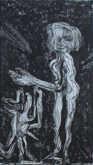 Lucebert - Ets: Paradijs + gedicht - 1981 kopen? Bied vanaf 150!