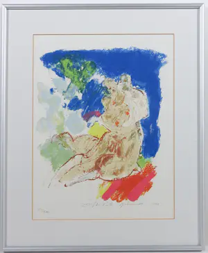 Harrie Gerritz - Michel v Overbeeke, Jan Sierhuis, + anderen! SET van 8 kleine ingelijste werken kopen? Bied vanaf 100!