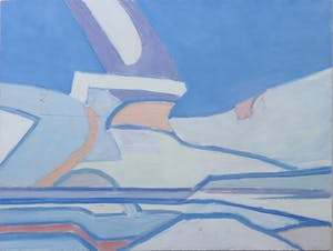 Paul Overhaus - Olieverf op board, Wolken - Ingelijst kopen? Bied vanaf 1!