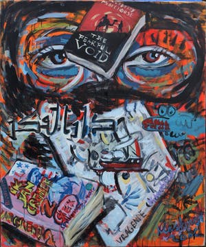 Peter Klashorst - Acrylverf op doek , “Ik Jan Cremer” - 120 x 100 cm – 2002 kopen? Bied vanaf 425!