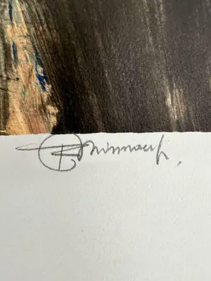 Frans Minnaert - abstract landschap kopen? Bied vanaf 35!