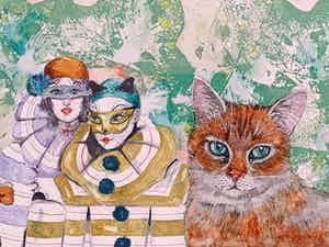 Greetje Korne - Faber - Personen met kat. verkocht voor € 35!