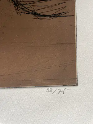 Gerard Schaperkotter - Ets en aquatint, Z.T. Abstracte compositie kopen? Bied vanaf 10!