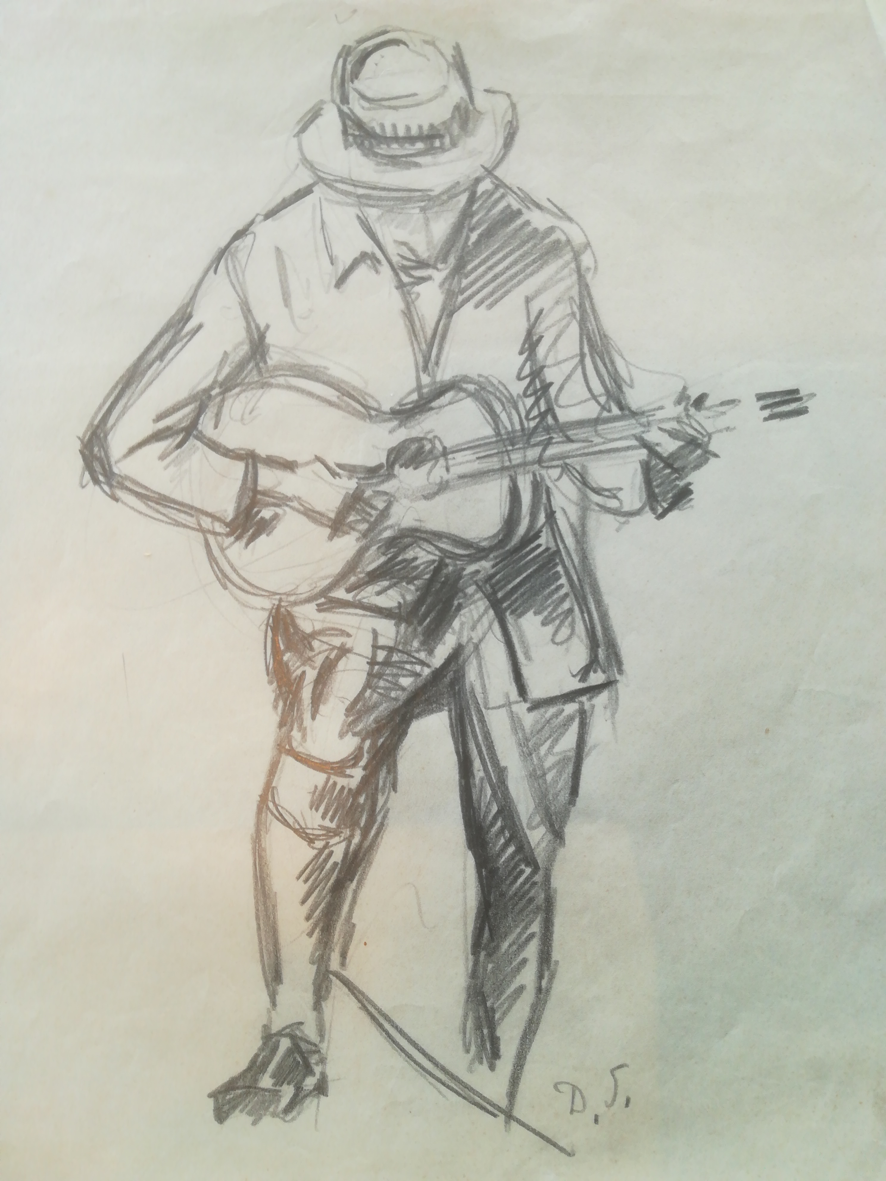 Dirk Smorenberg - 4 gesigneerde tekeningen, diverse formaten kopen? Bied vanaf 1!