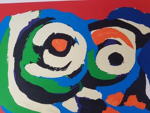 Karel Appel - Leef met mij kopen? Bied vanaf 750!