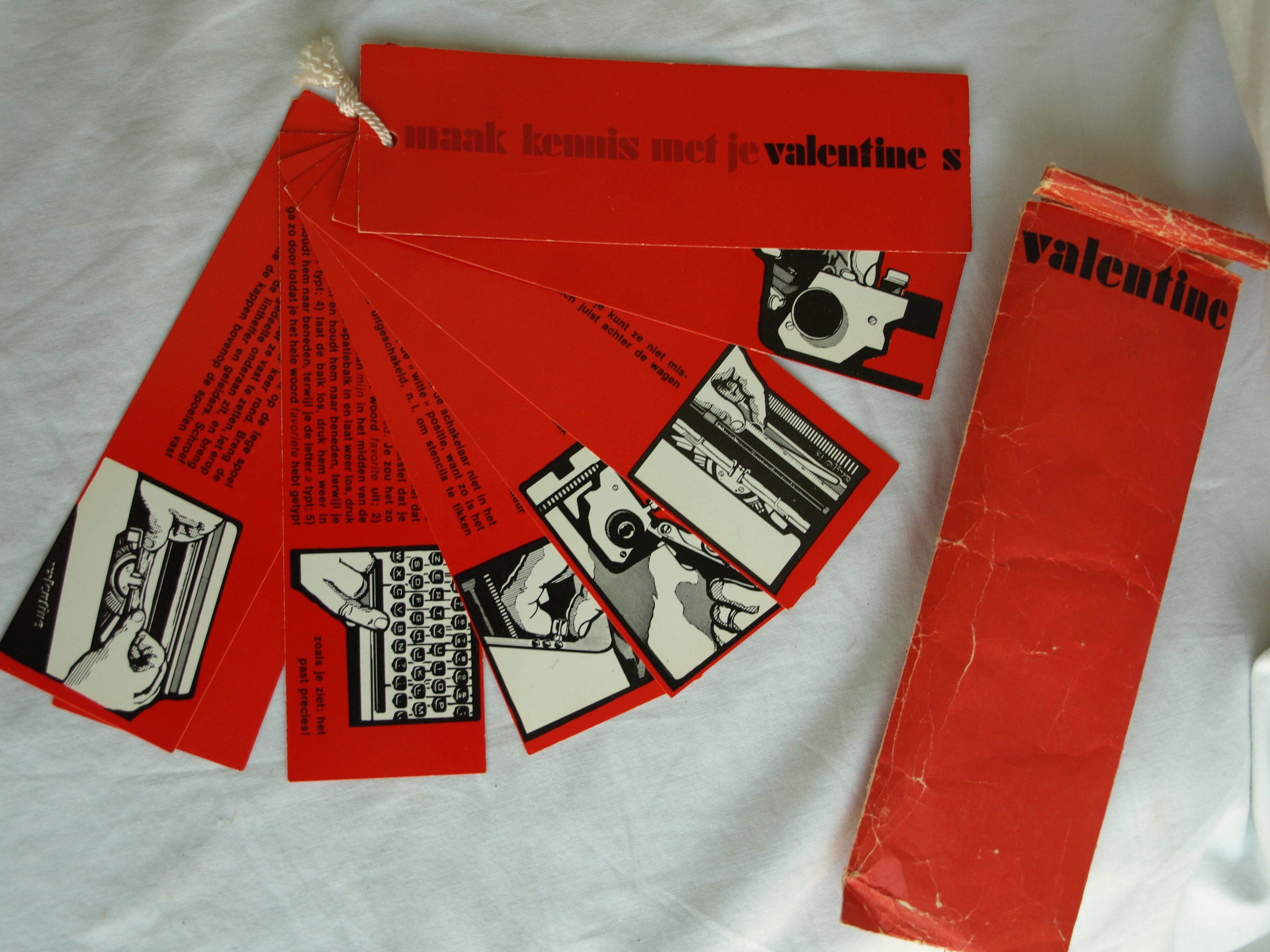 Ettore Sottsass - Valentine portable typewriter voor Olivetti – Italië 1969 kopen? Bied vanaf 75!