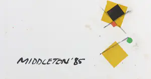 Sam Middleton - Collage met bladmuziek kopen? Bied vanaf 1500!