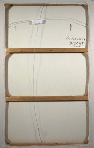 Gerben Koldijk - Acryl op doek, Biecht (Zeer groot) kopen? Bied vanaf 100!