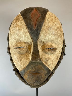 Kwele - African Kwele mask - Gabon. kopen? Bied vanaf 35!