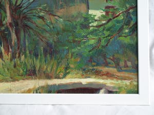 Klaas Pijlman - Olieverf op canvasboard , Cornetta, Italië - gesigneerd & ingelijst – 1980 kopen? Bied vanaf 35!