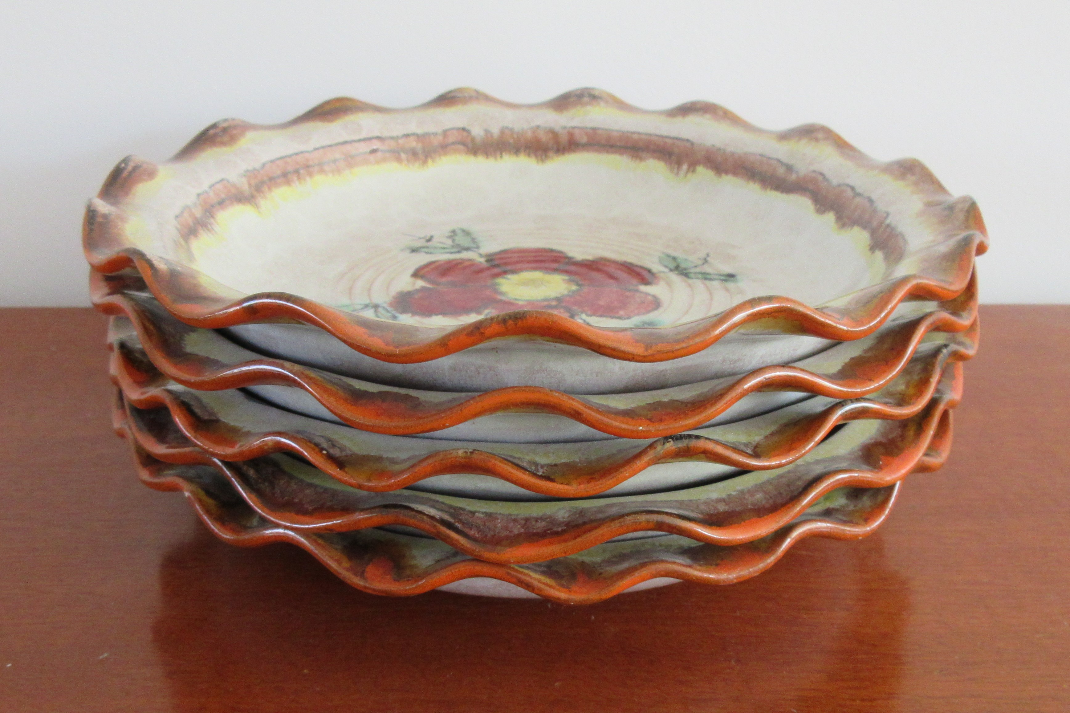 Dumbler & Breiden - Set van zes art deco borden model 420 I & IV kopen? Bied vanaf 1!