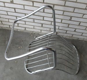 Gastone Rinaldi - Twee draad metalen eetkamerstoelen voor Rima / Roche Bobois kopen? Bied vanaf 10!