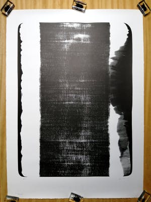 Hans Hartung - Handgesigneerde lithografie - Zeer groot! kopen? Bied vanaf 365!