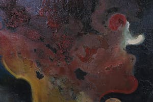 Harry Kranen - Olieverf op doek (met reliëf), Alpha en Omega, Ingelijst (Groot) kopen? Bied vanaf 1!