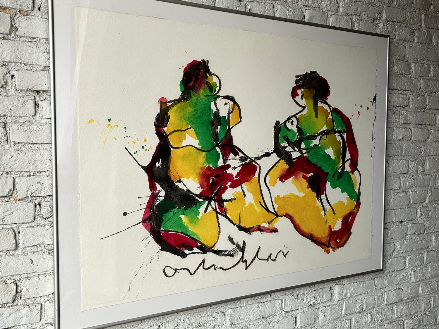 Anton Heyboer - Gekleurde personages verkocht voor € 599!