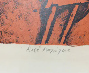 Corneille - Rose tropique, litho kopen? Bied vanaf 250!