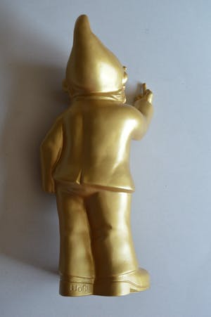 Ottmar Horl - Grote Gnome F*ck You Gesture Goud kopen? Bied vanaf 1!