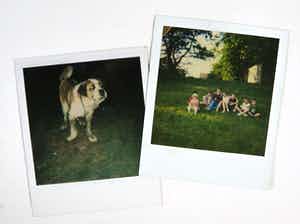 Andy Warhol - Lot van twee polaroid foto's verkocht voor € 150!