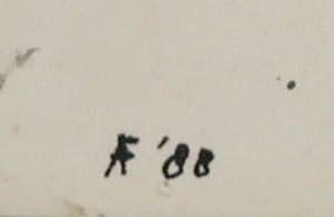 Alphons Freijmuth - Gemengde techniek op papier, Abstracte compositie kopen? Bied vanaf 150!